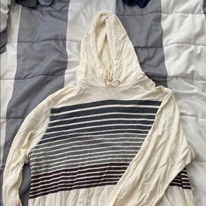 American Eagle Hooded T Shirt